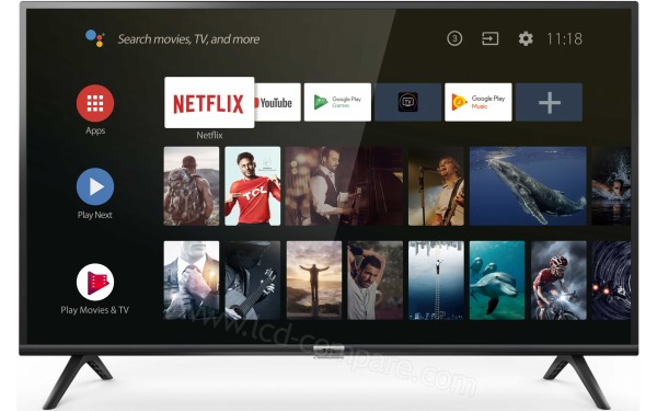 TCL 40ES560 - Vue de face