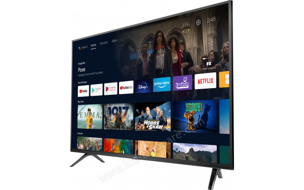 TCL 40S5203 - Vue 3/4 droite