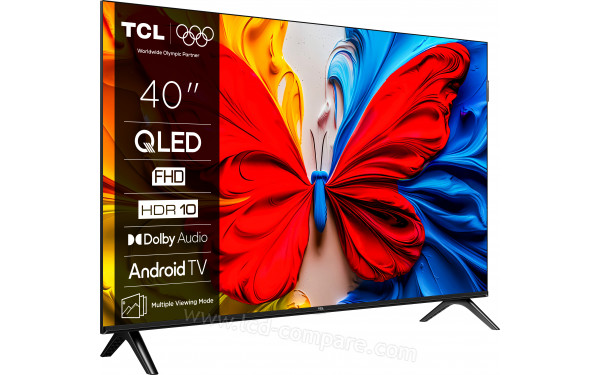 TCL 40S59K - Vue 3/4 gauche