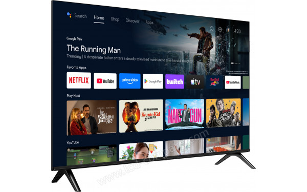 TCL 40S5L - Vue 3/4 gauche