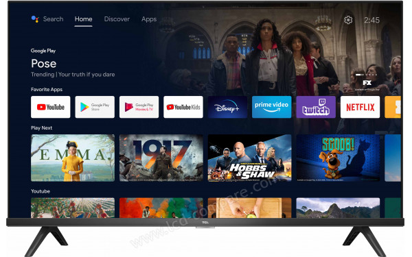 TCL 40S6203 - Vue de face