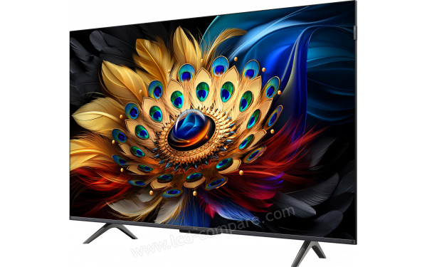 TCL 43C69B - Vue 3/4 droite