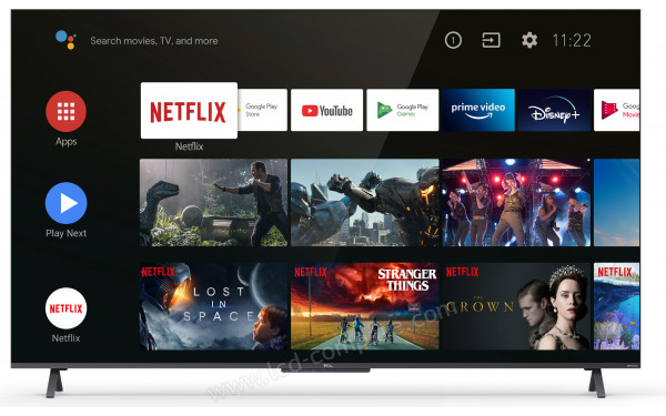 TCL 43C721 - Vue de face