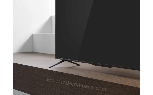 TCL 43C722 - Zoom sur la partie basse