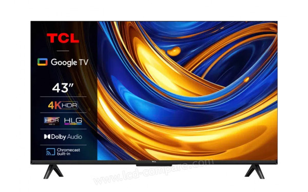 TCL 43P655 - Vue de face