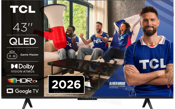 TCL 43P79L - Vue de face