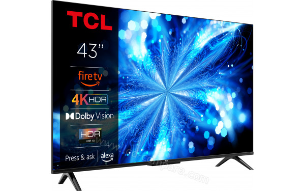 TCL 43PF650 - Vue 3/4 gauche