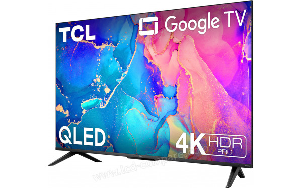 TCL 43QLED760 - Vue 3/4 droite