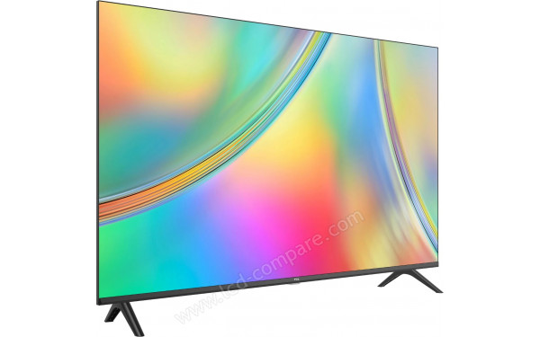 TCL 43S51B - Vue 3/4 gauche