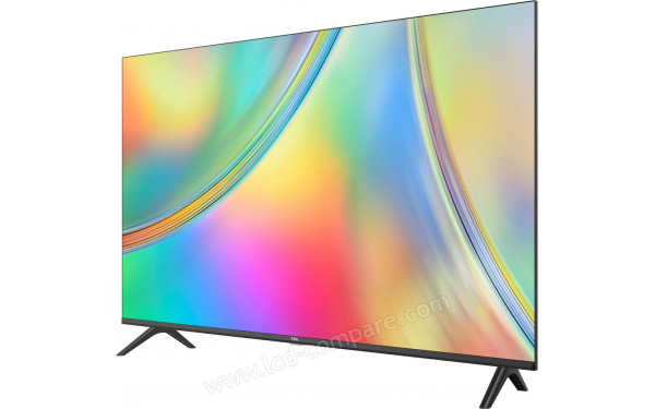 TCL 43S51B - Vue 3/4 droite
