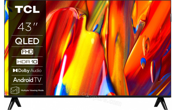 TCL 43V5C - Vue de face