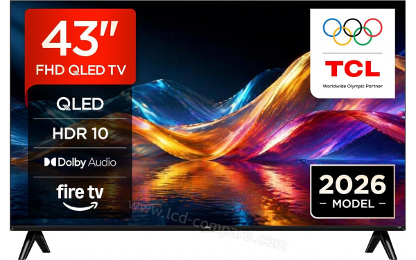 TCL 43V5D - Vue de face