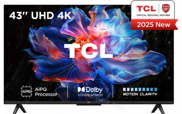 TCL 43V6C - Vue de face