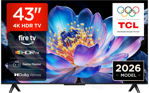 TCL 43V6D - Vue de face