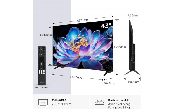 TCL 43V6D - Multi-vues