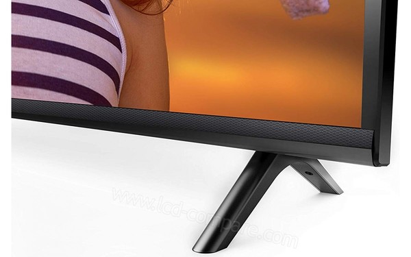 TCL 49DP600 - Zoom sur la partie basse