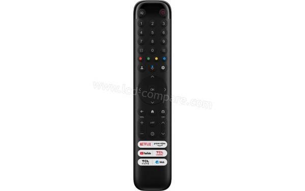 TCL 50P655 - T&eacute;l&eacute;commande