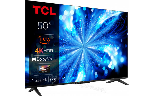 TCL 50PF650 - Vue 3/4 gauche
