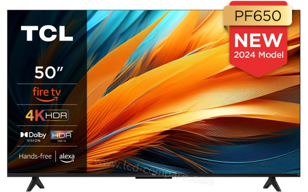 TCL 50PF650 - Vue de face