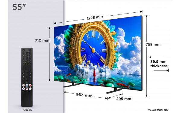 TCL 55A400 - Multi-vues