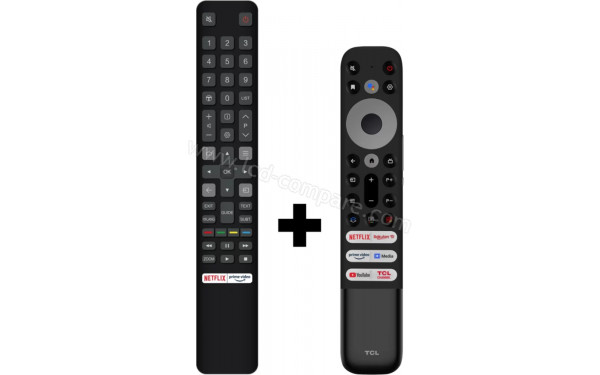 TCL 55C639 - T&eacute;l&eacute;commande