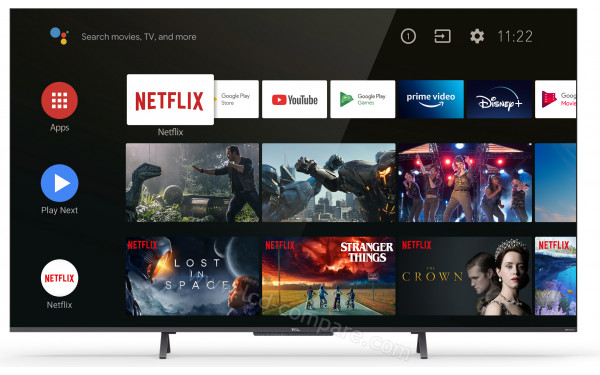 TCL 55C722 - Vue de face