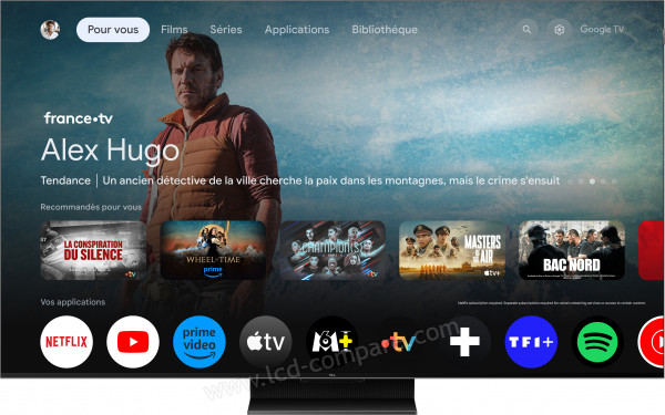 TCL 55C765 - Vue de face