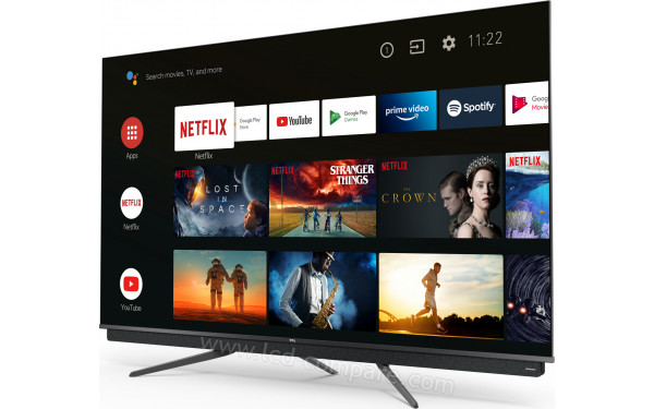 TCL 55C811 - Vue 3/4 droite