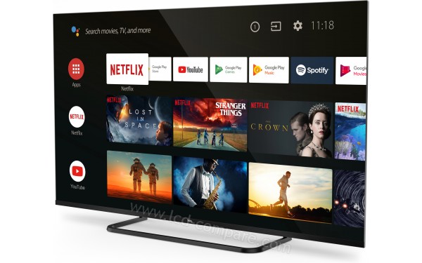 TCL 55EP680 - Vue 3/4 droite