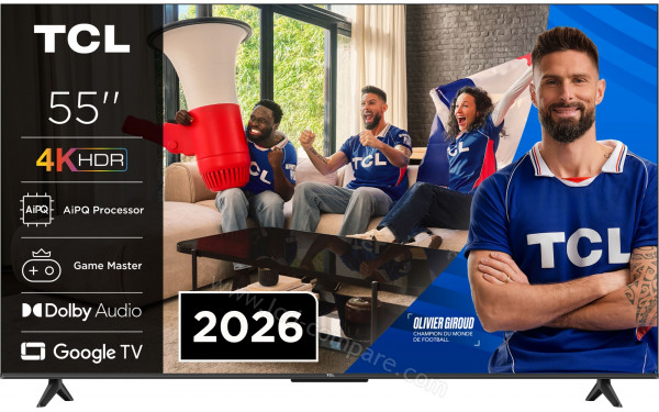 TCL 55P6L - Vue de face