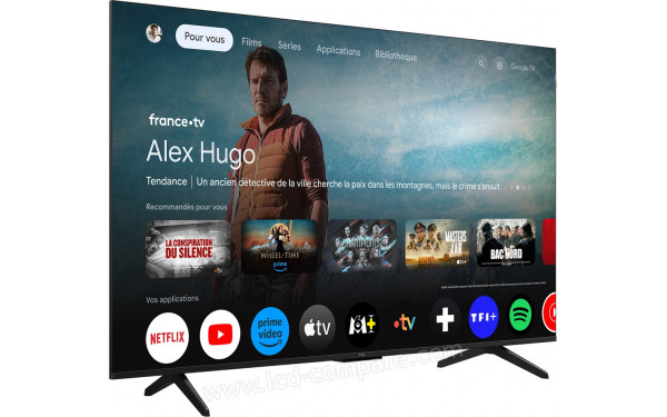 TCL 55P79K - Vue 3/4 gauche