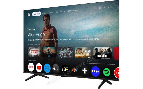 TCL 55P79K - Vue 3/4 droite