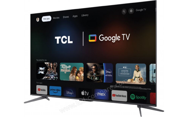 TCL 55QLED810 - Vue 3/4 droite