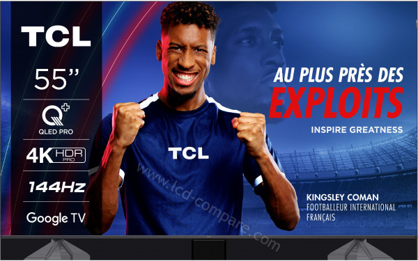 TCL 55T8B - Vue de face