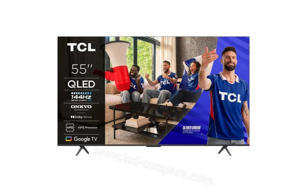 TCL 55T8B - Vue de face