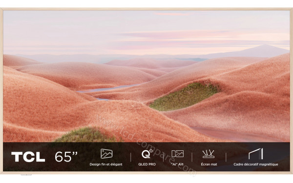 TCL NXTFrame 65A300W - Vue de face