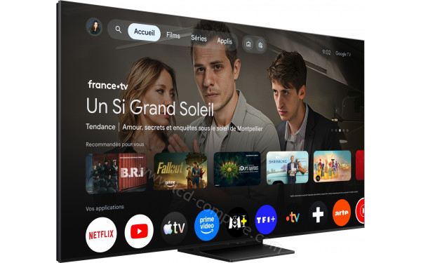 TCL 65A400U - Vue 3/4 gauche
