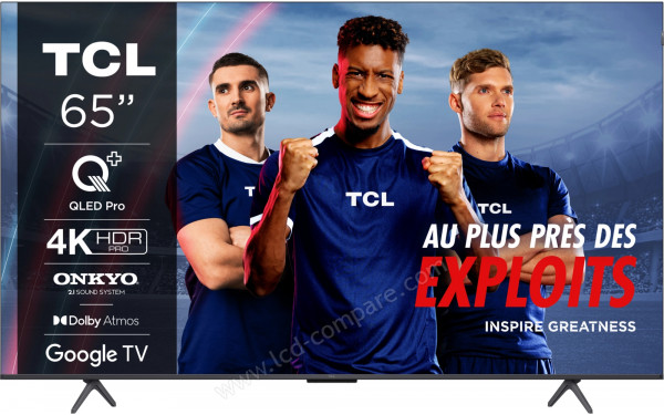 TCL 65C69B - Vue de face