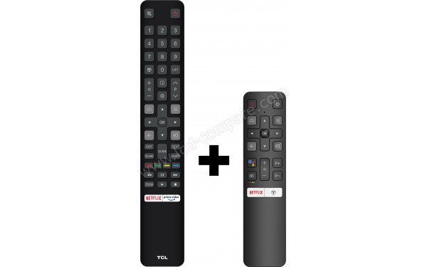 TCL 65C822 - T&eacute;l&eacute;commandes