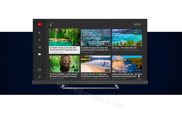TCL 65EC780 - Vue de face