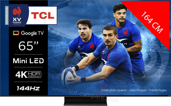 TCL 65MQLED80 - Vue de face