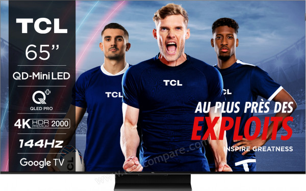 TCL 65MQLED85 - Vue de face
