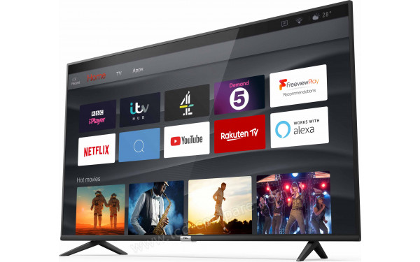 TCL 65P610 - Vue 3/4 droite