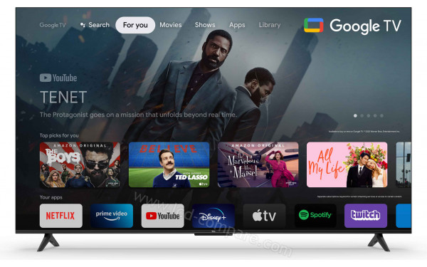 TCL 65P631 - Vue de face