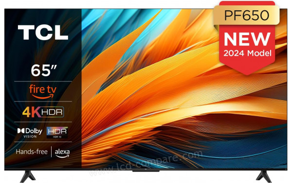 TCL 65PF650 - Vue de face