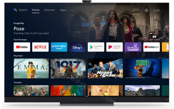 TCL 65X925 - Vue de face