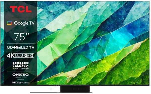 TCL 75C855 - Vue de face