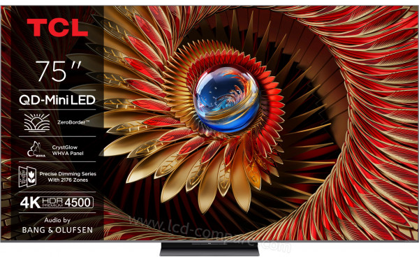 TCL 75C89K - Vue de face