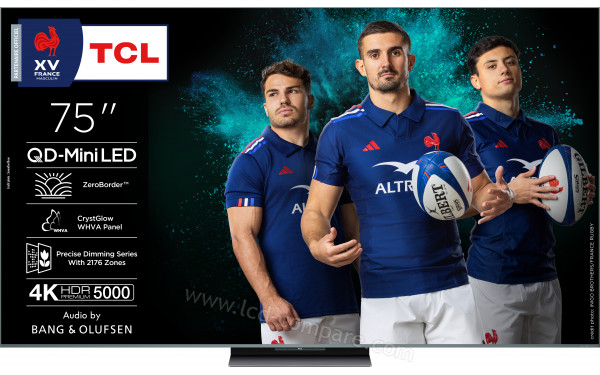 TCL 75C9K - Vue de face