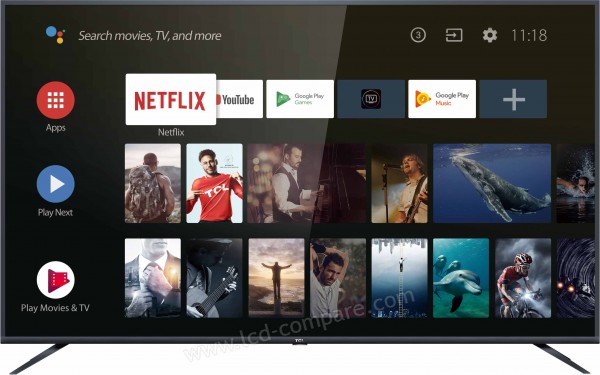 TCL 75EB600 - Vue de face